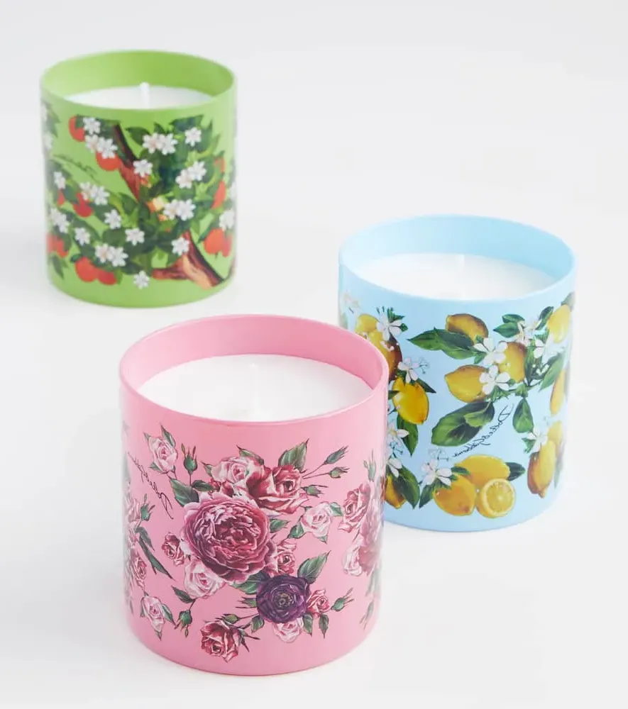 Rosa Moschata Scented Candle - Wax, Glass image