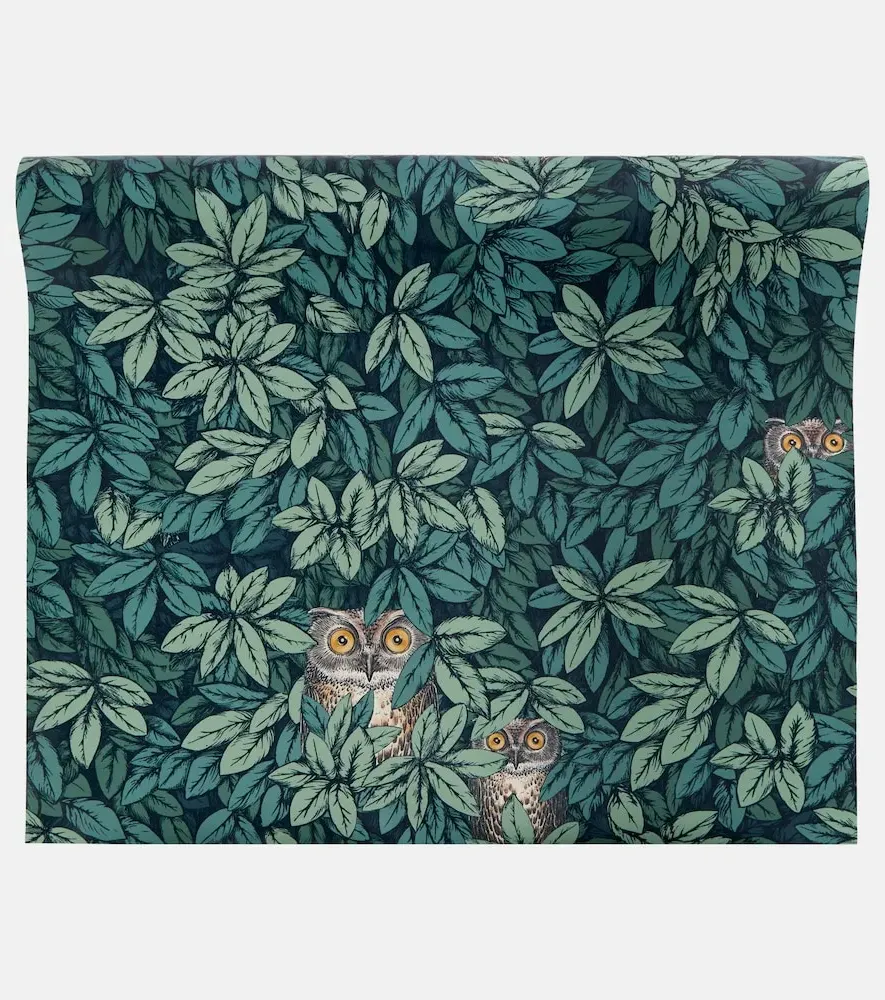 Cole & Son Foglie e Civette Wallpaper - Paper by Mytheresa