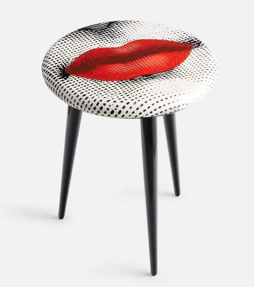 Fornasetti Bocca Stool - Multicolor image