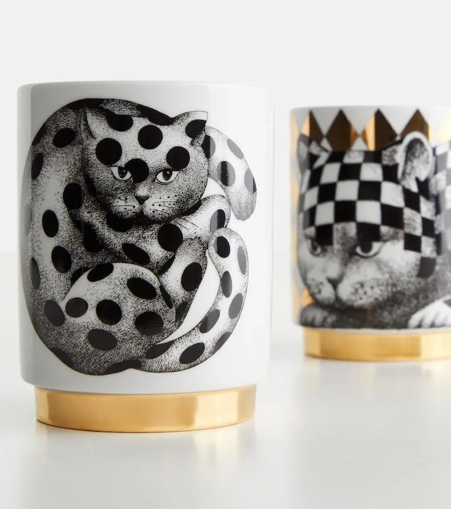 High Fidelity Scented Candle - Black, Porcelain