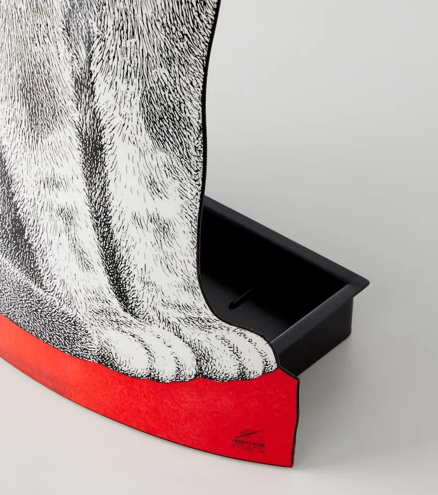 Micione Soriano Umbrella Stand - Black, Iron