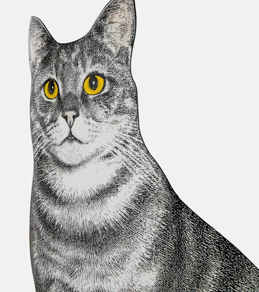 Micione Soriano Umbrella Stand - Black/White, Iron