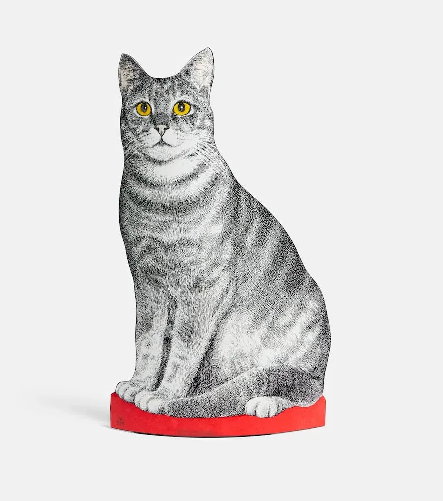 Micione Soriano Umbrella Stand - Black/White, Iron