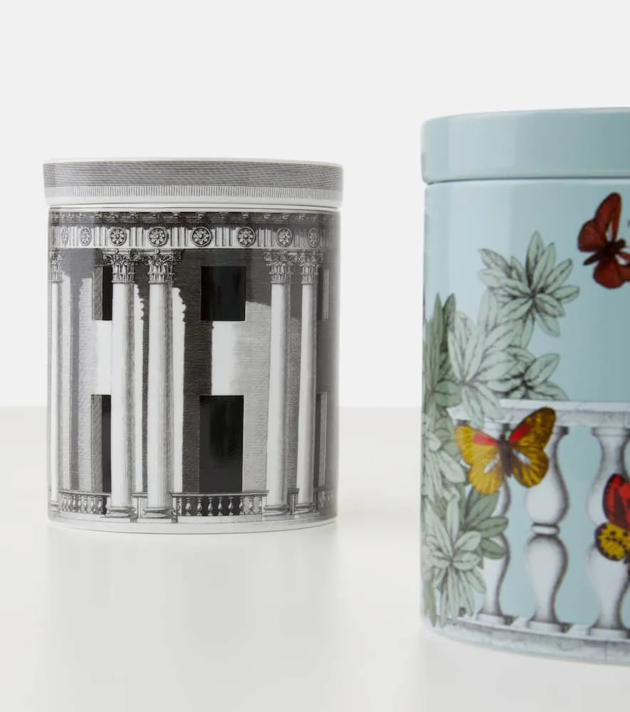 Nel Mentre Scented Candle - Grey, Porcelain