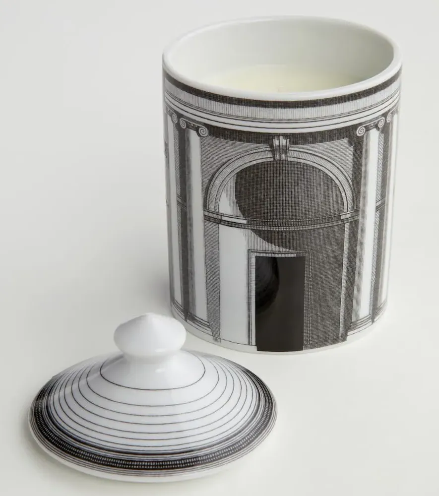 Se Poi Scented Candle - Multicolor, Porcelain