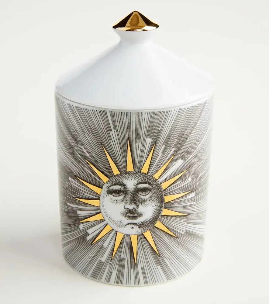 Se Poi Scented Candle - Multicolor, Porcelain