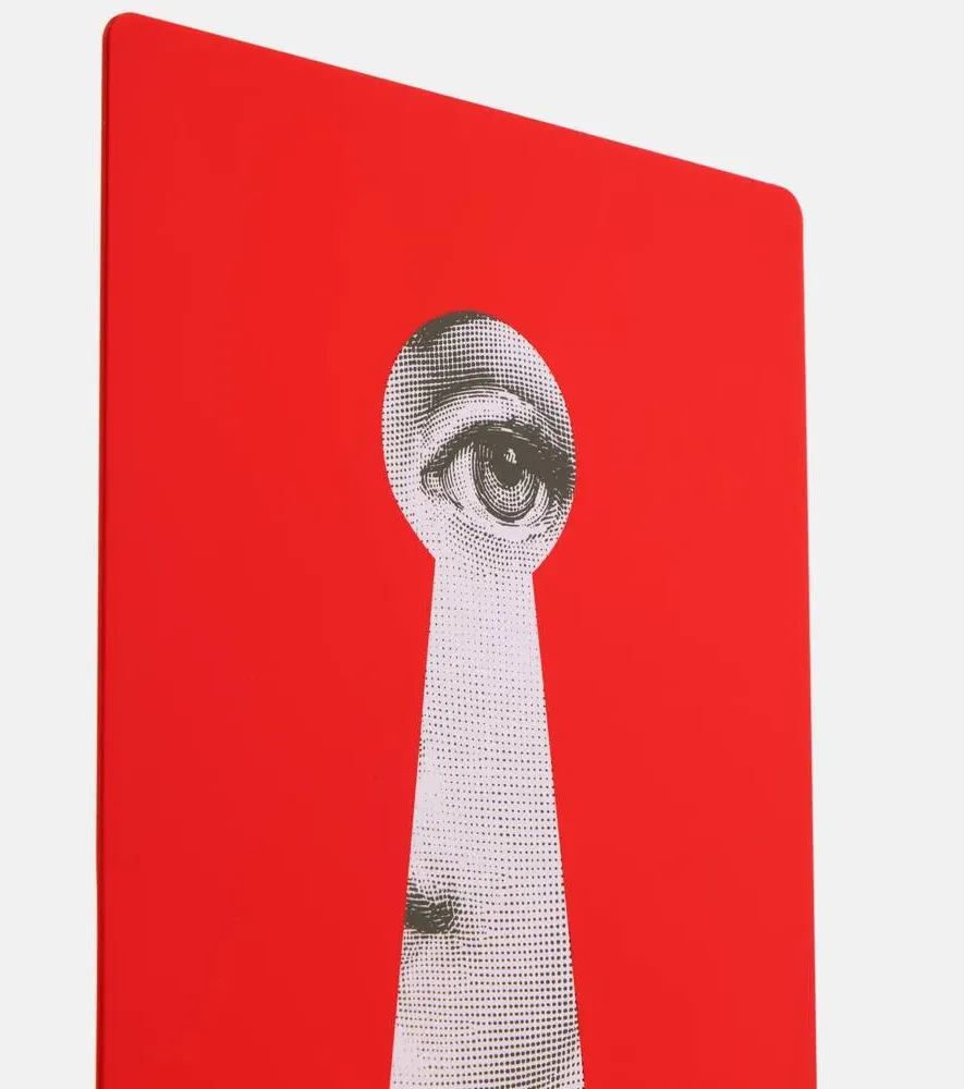 Serratura Metal Bookends - Red, Iron