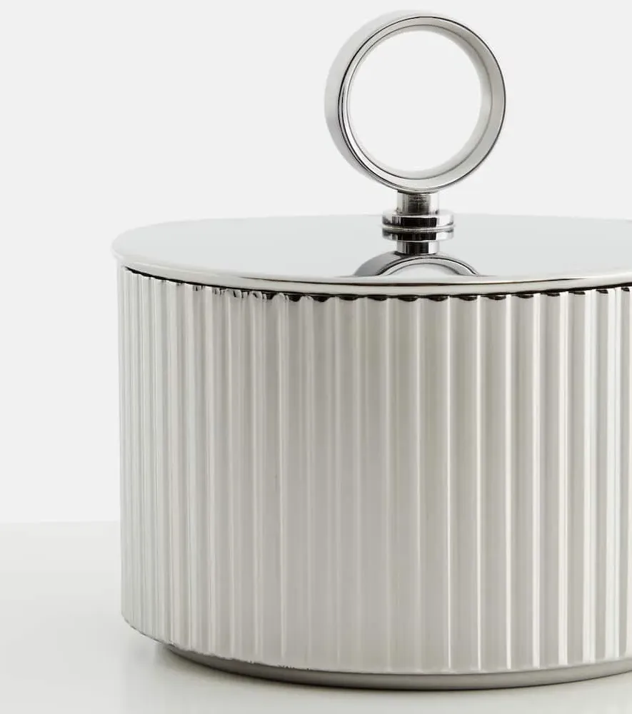 Bernadotte Sugar Bowl and Spoon Set - Silver, Stainless Steel