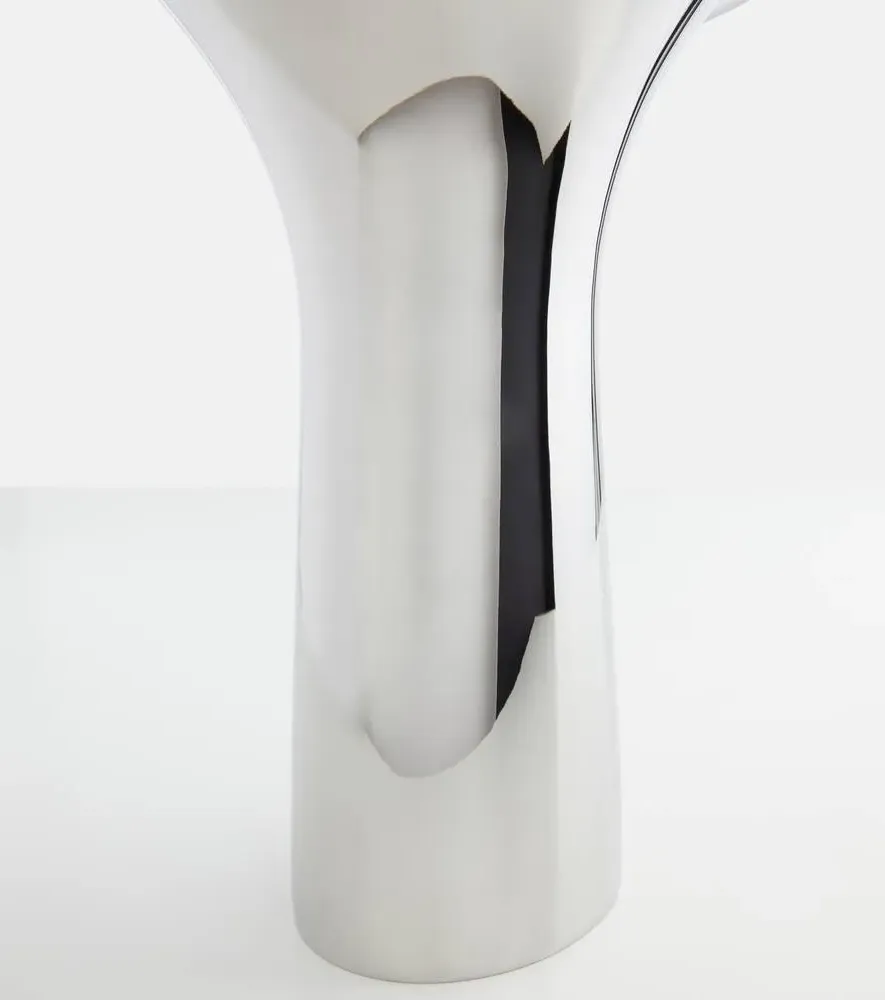 Bloom Botanica Large Vase by Helle Damkjaer - Silver, Stainless Steel