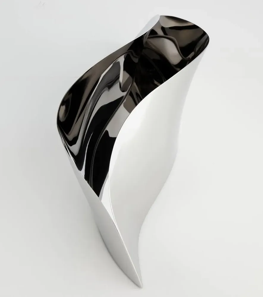 Indulgence Champagne Bowl by Helle Damkjaer - Silver, Steel