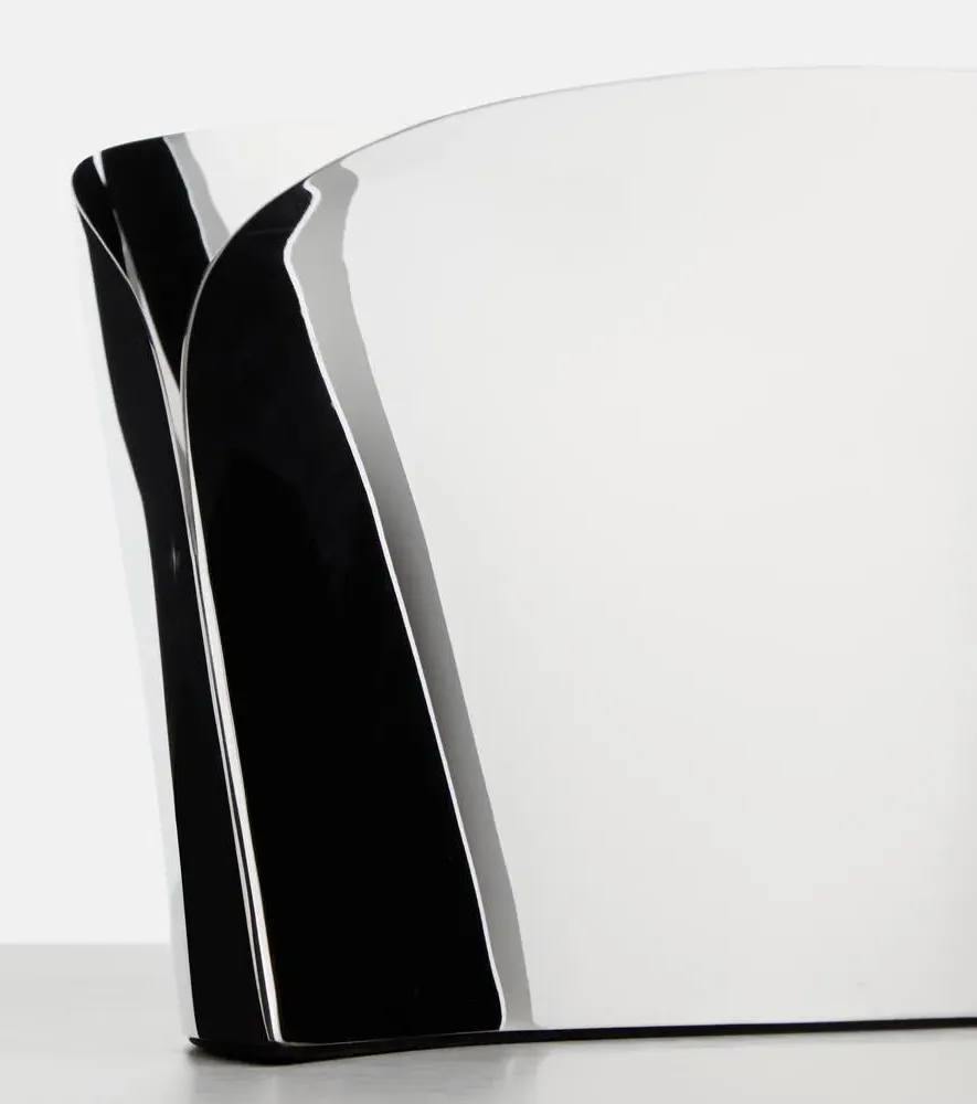 Indulgence Champagne Bowl by Helle Damkjaer - Silver, Steel