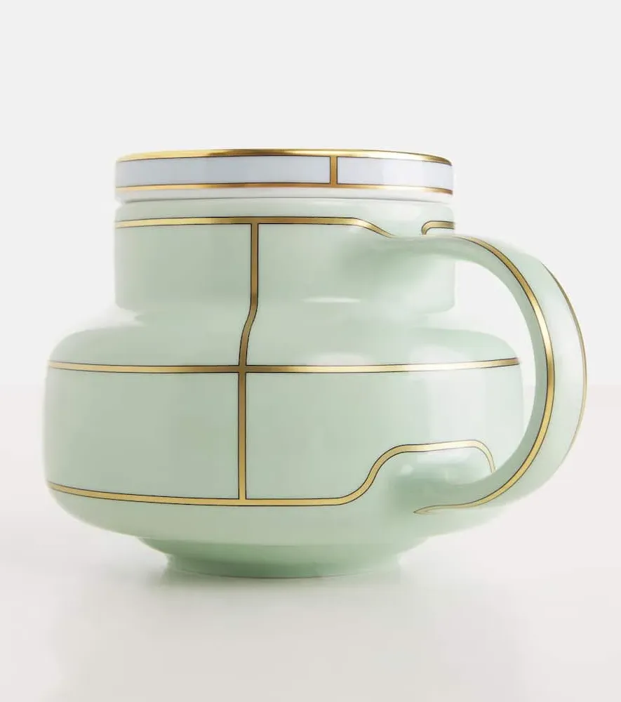 Diva Porcelain Teapot - Green, Porcelain