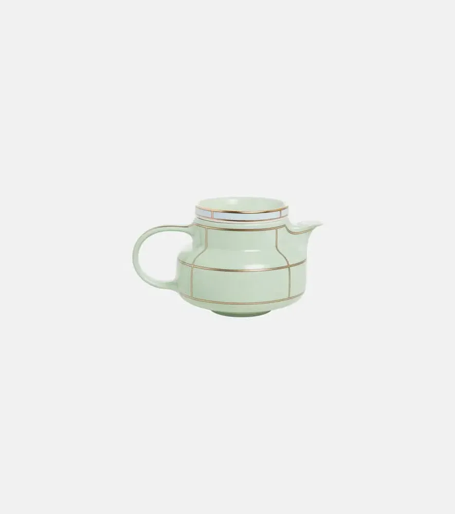 Diva Porcelain Teapot - Green, Porcelain