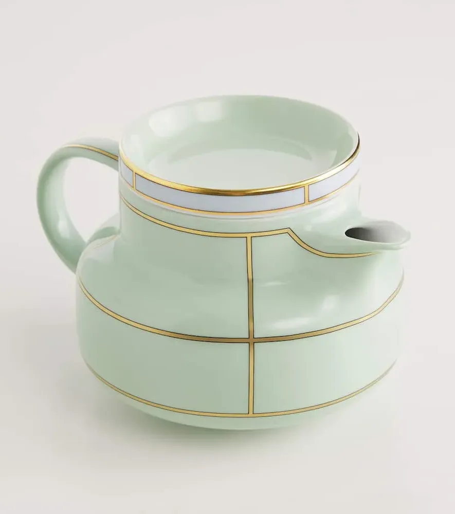 Diva Porcelain Teapot - Green, Porcelain image