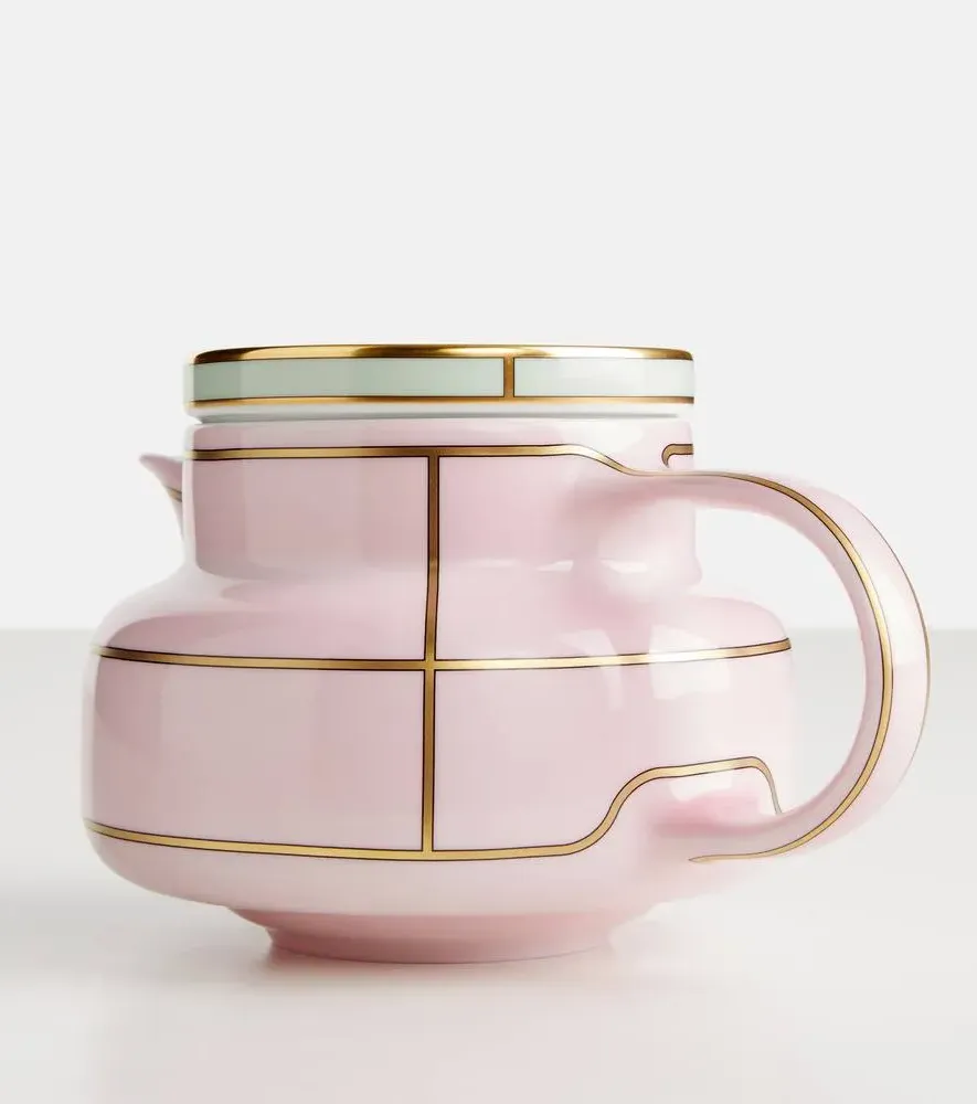 Diva Porcelain Teapot - Pink, Porcelain