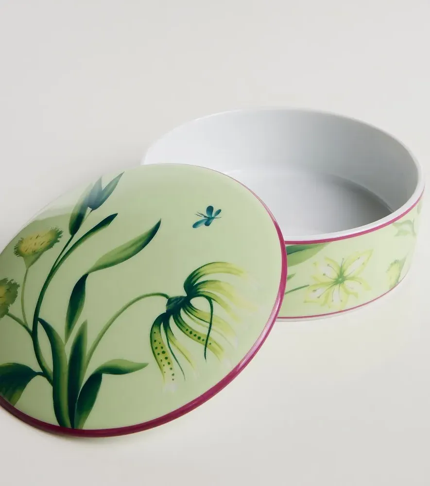 Florenza Floral Porcelain Container - Acanto by Mytheresa, alternate view