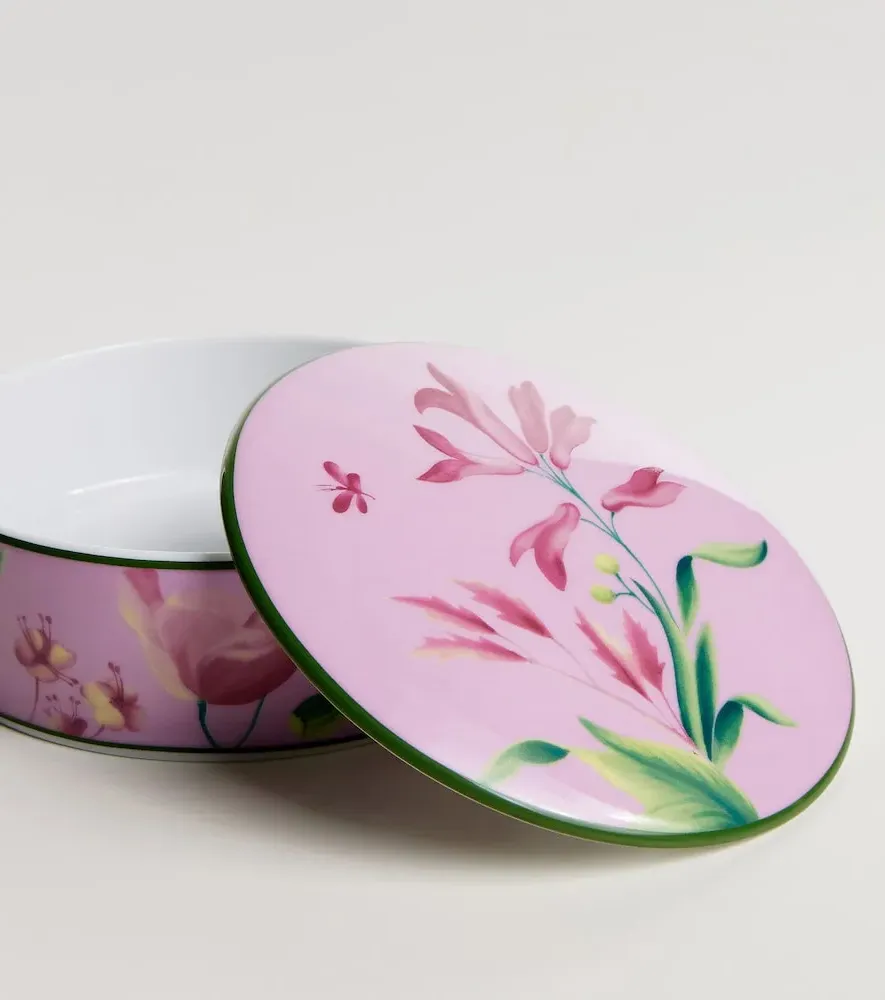 Florenza Floral Porcelain Container - Malva by Mytheresa, image 2
