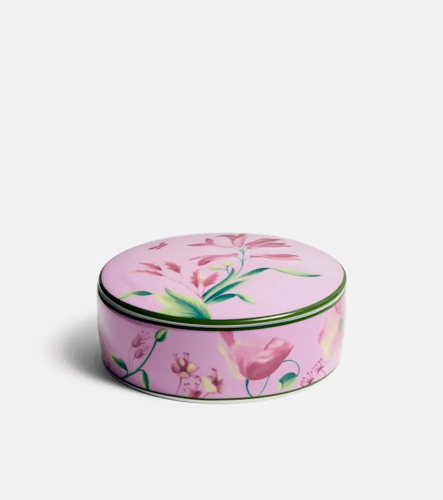 Florenza Floral Porcelain Container - Malva by Mytheresa