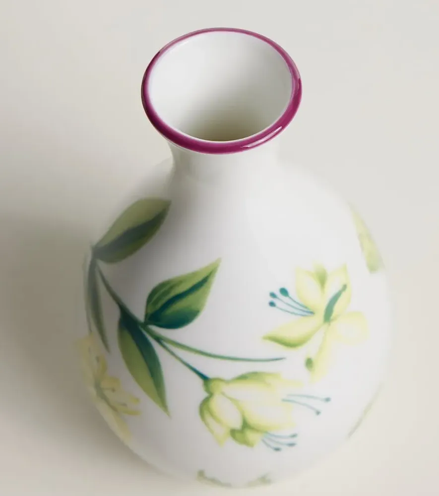 Florenza Floral Porcelain Vase - Acanto alternate view