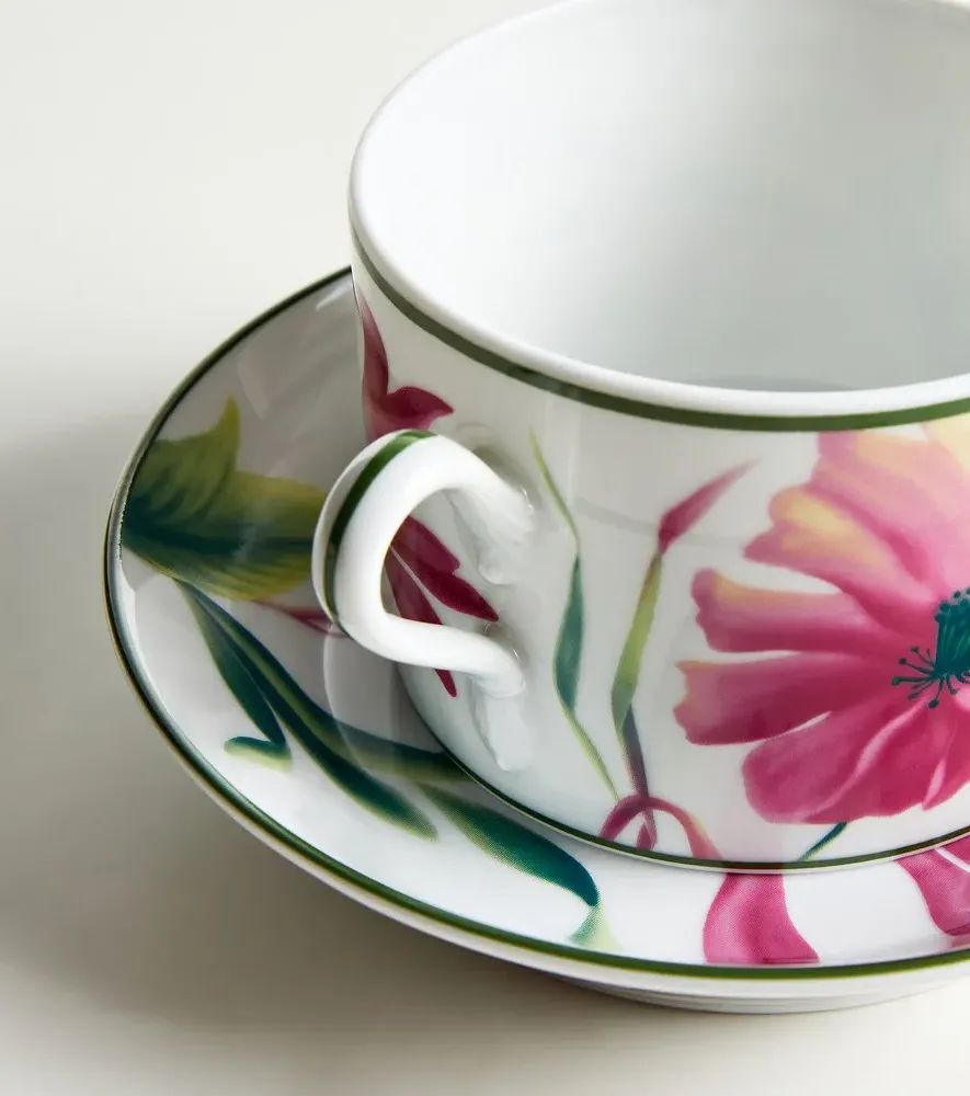 Florenza Set of 2 Teacups and Saucers - Porcelain by Mytheresa, image 3