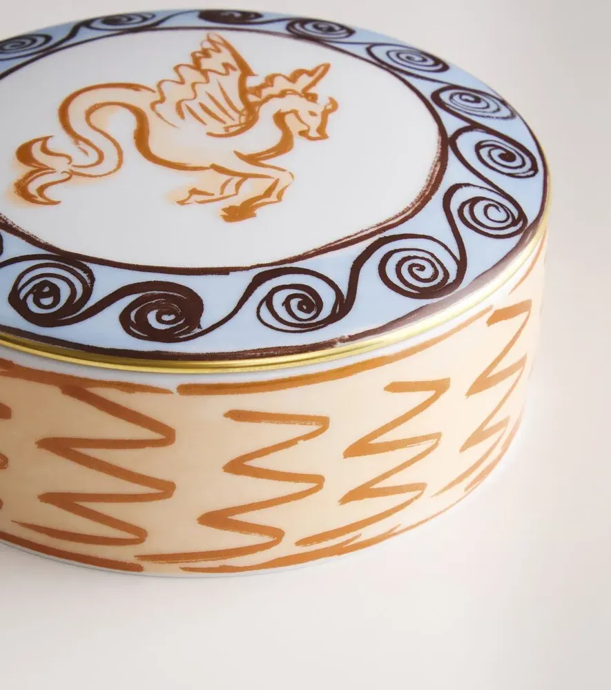 Luke Edward Hall Il Viaggio di Nettuno Trinket Box - Terracotta, Porcelain by Mytheresa, image 3