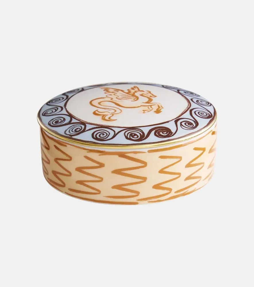 Luke Edward Hall Il Viaggio di Nettuno Trinket Box - Terracotta, Porcelain by Mytheresa
