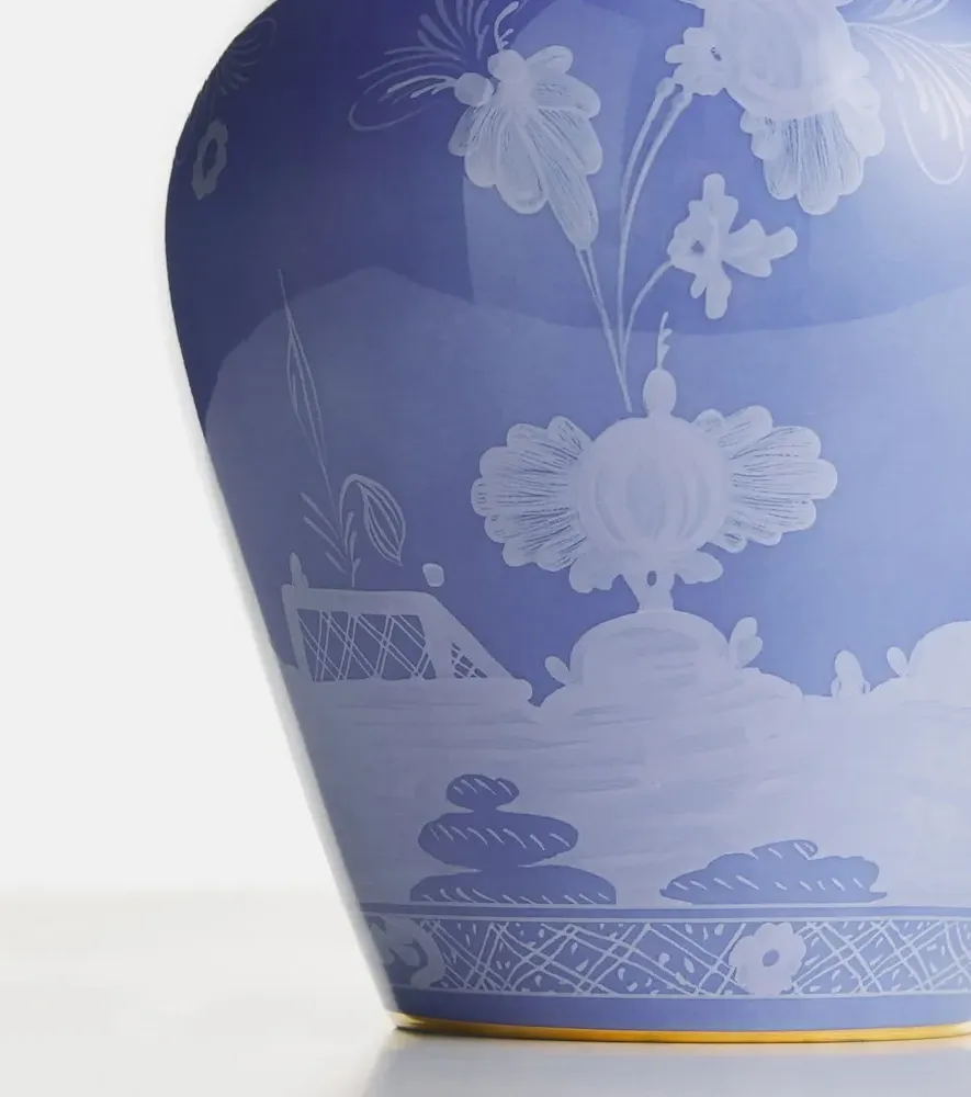 Oriente Italiano Ming Porcelain Vase - Pervinca alternate view