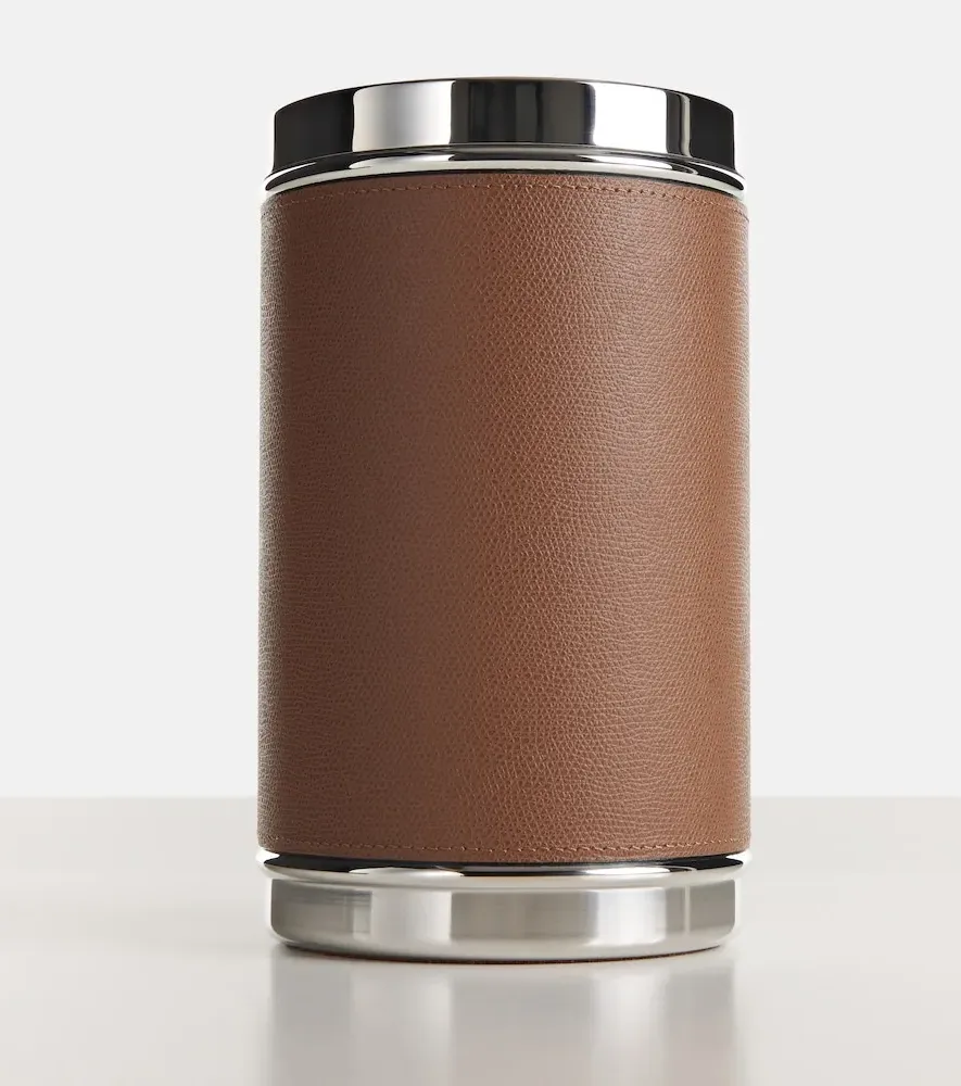 Ocean Bottle Cooler - Tobacco, Metal & Leather by Mytheresa, alternate view