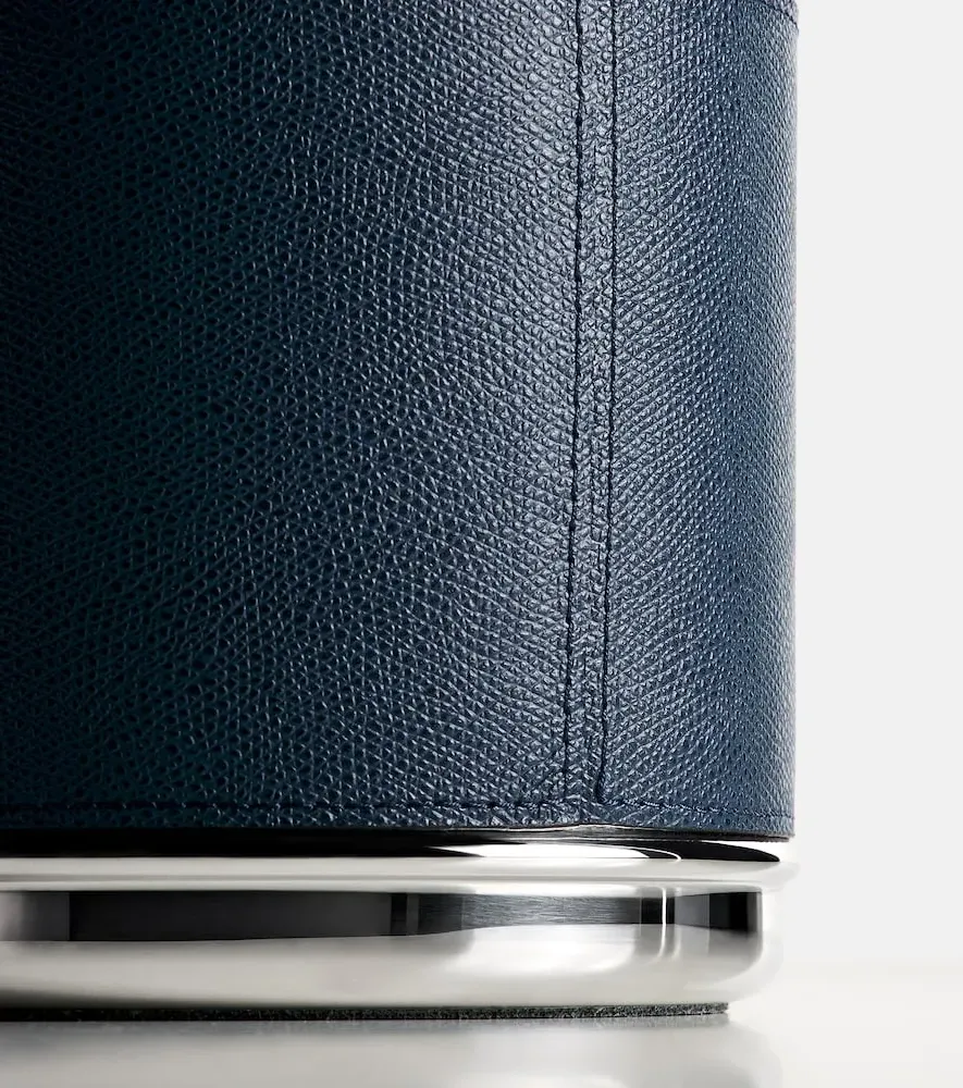 Ocean Small Ice Bucket - Royal Blue, Leather & Steel by Mytheresa, alternate view
