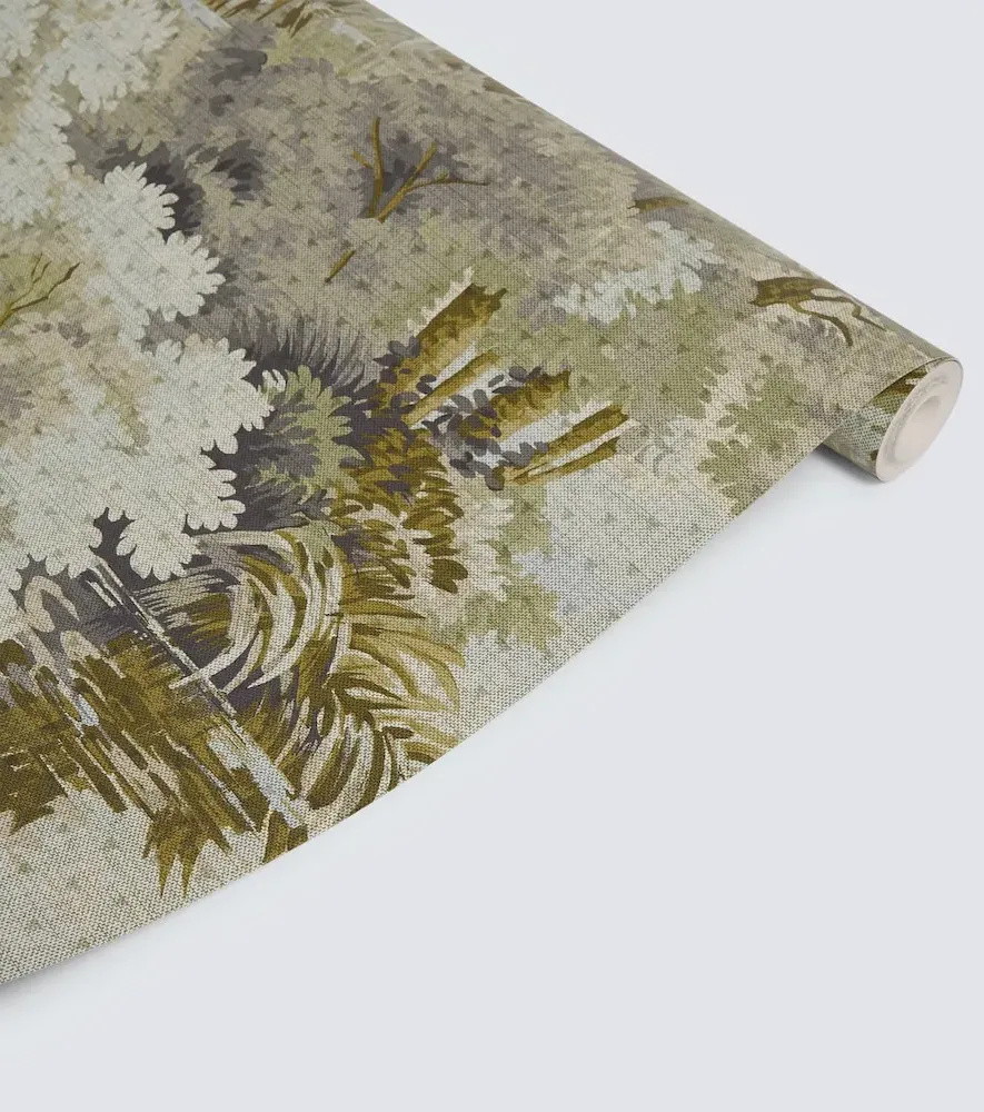 Glade Printed Wallpaper - Green, Paper by Mytheresa, image 3