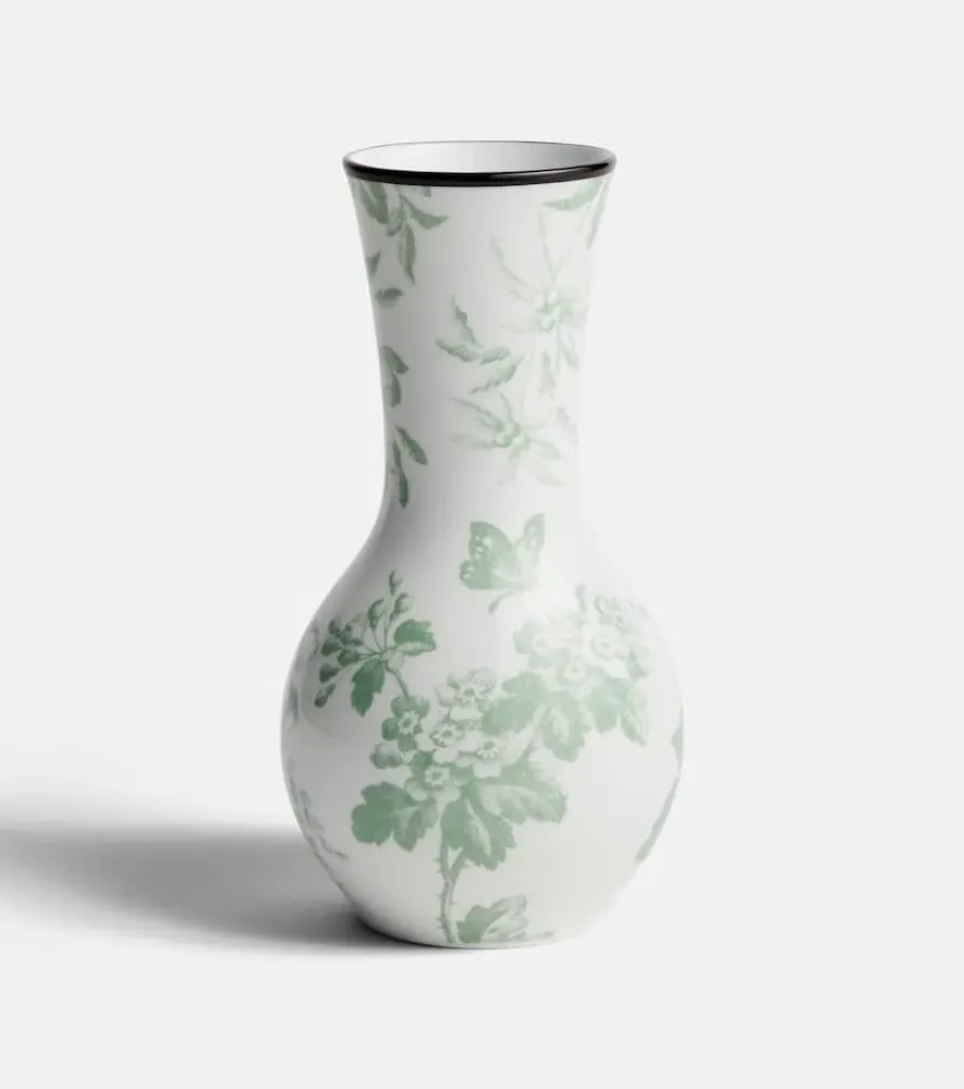 Herbarium Porcelain Vase