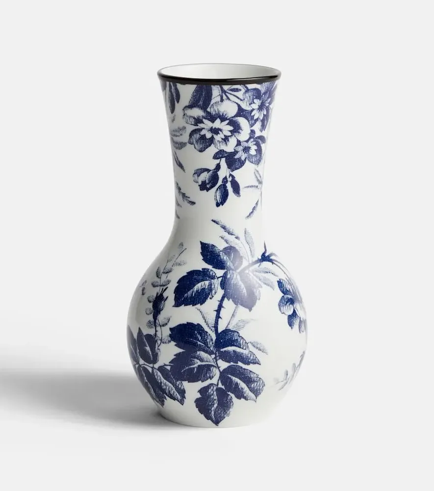 Herbarium Porcelain Vase