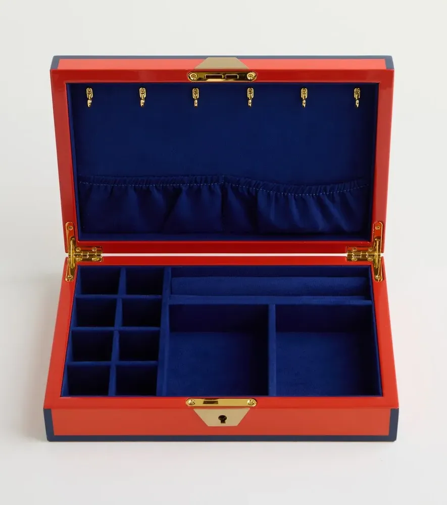 Eden Jewelry Box - Orange, Navy by Mytheresa, alternate view