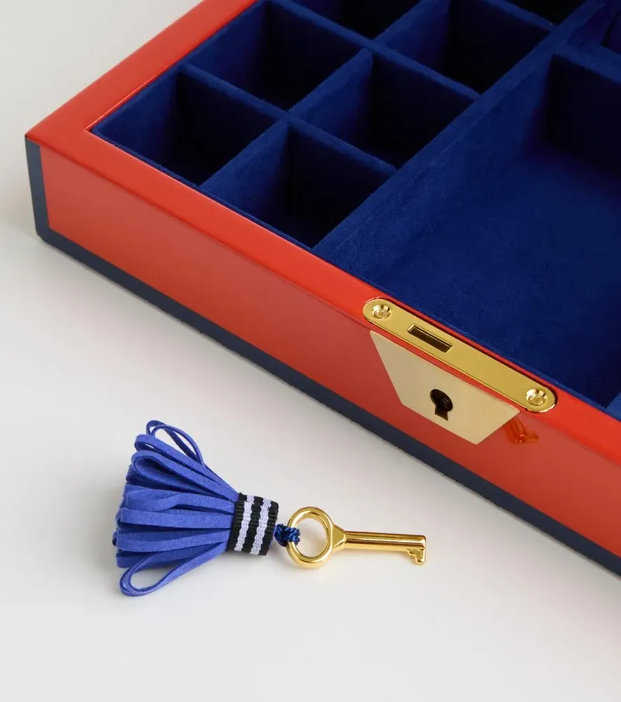 Eden Jewelry Box - Orange, Navy by Mytheresa, image 3