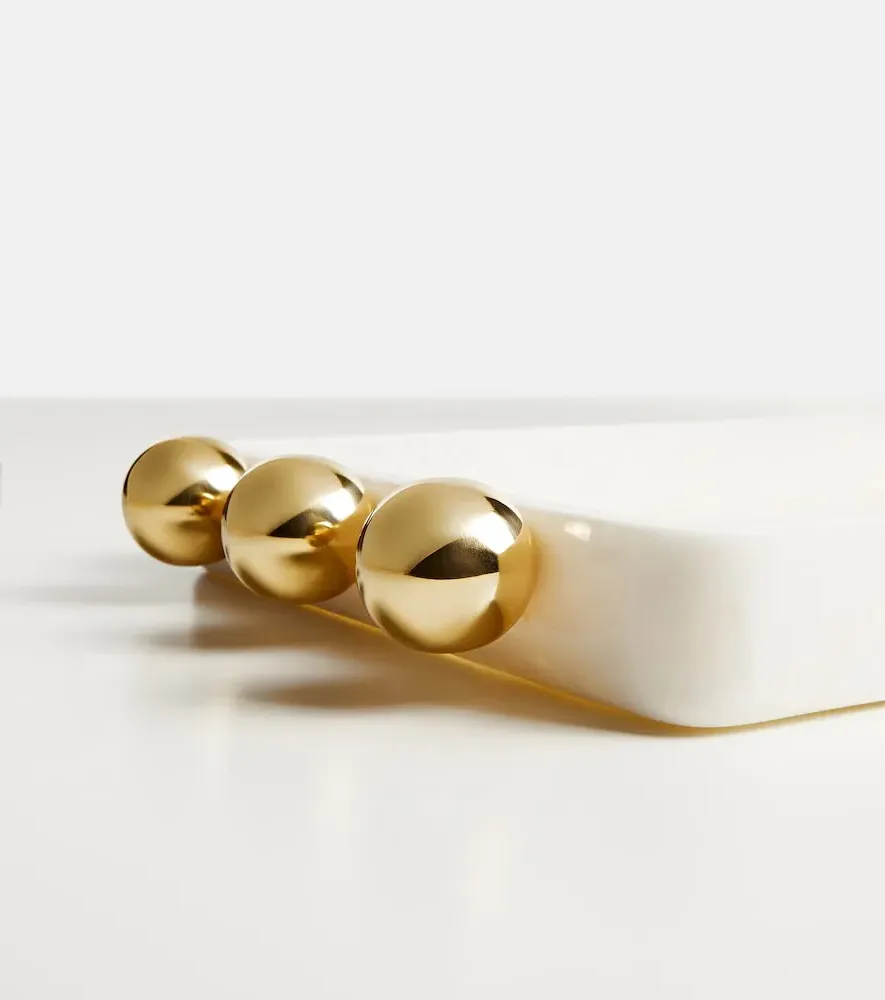 Fontana Tray - White, Brass by Mytheresa, image 3