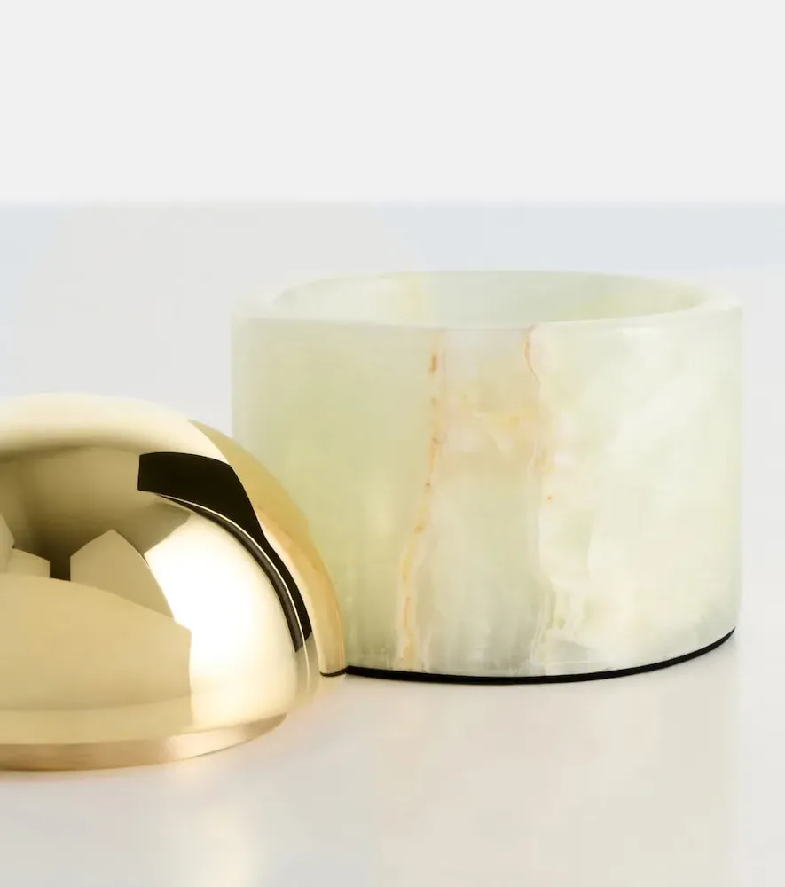 Globo Small Box - Brass, Natural Stone by Mytheresa, image 4