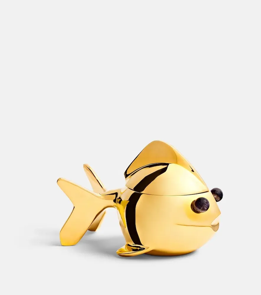 Goldfish Brass Container by Mytheresa