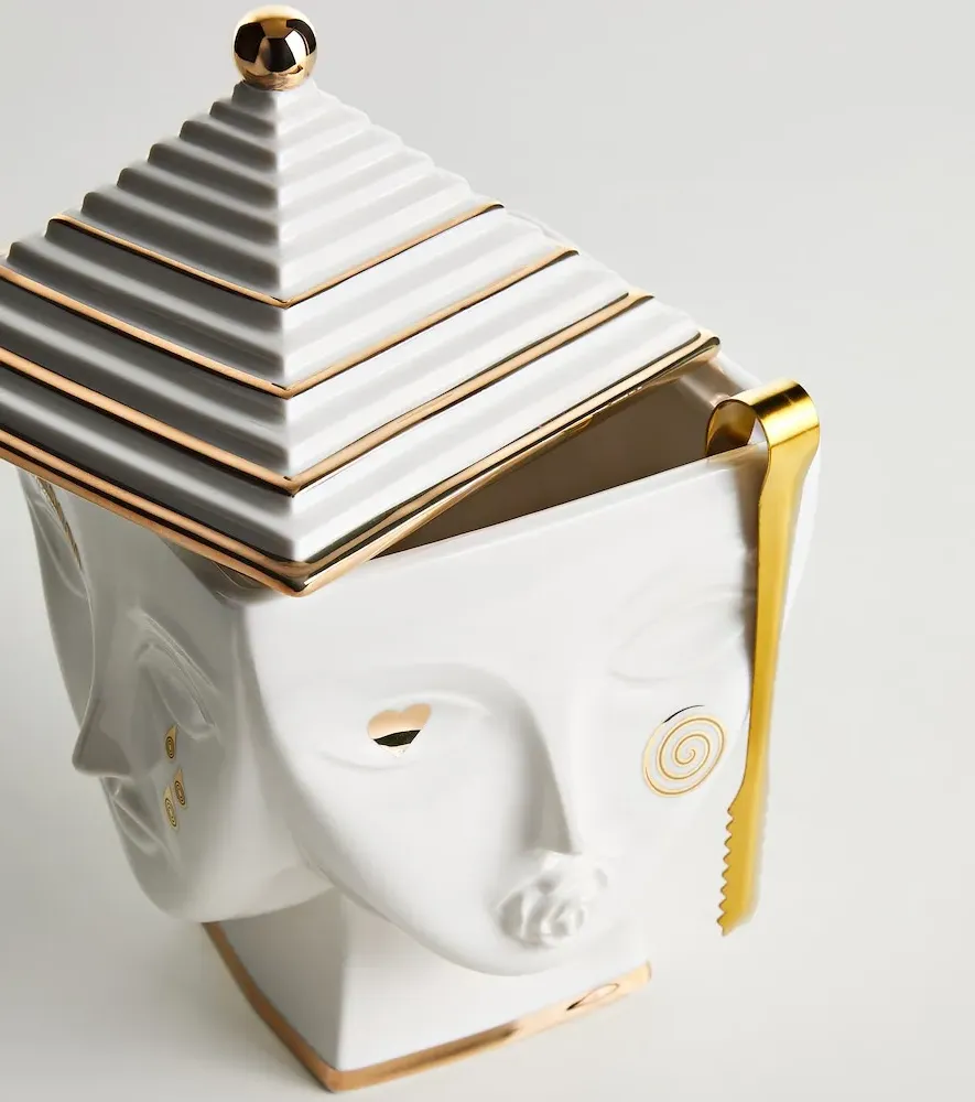 Masquerade Porcelain Ice Bucket by Mytheresa, image 3