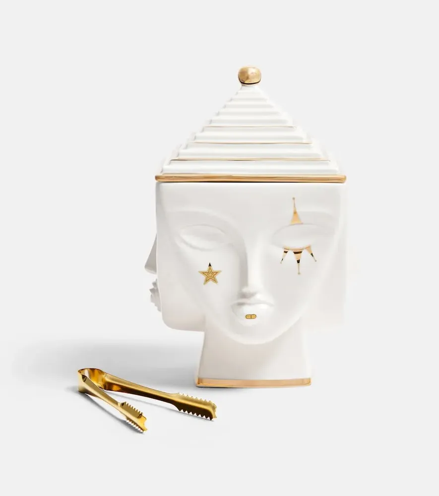 Masquerade Porcelain Ice Bucket by Mytheresa
