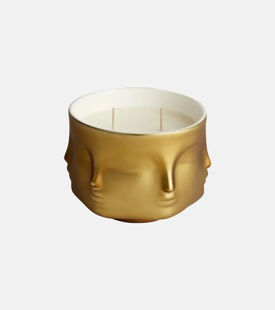 Muse D'Or Scented Candle - Gold, Porcelain