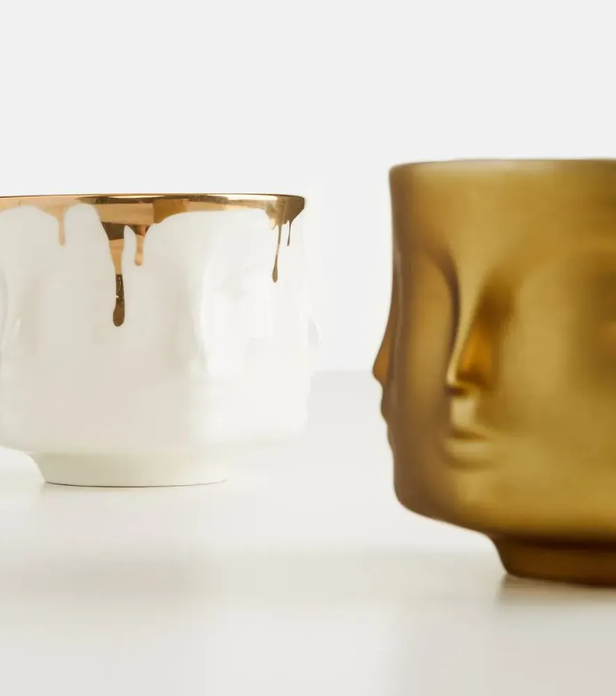 Muse Miel Scented Candle - White, Porcelain