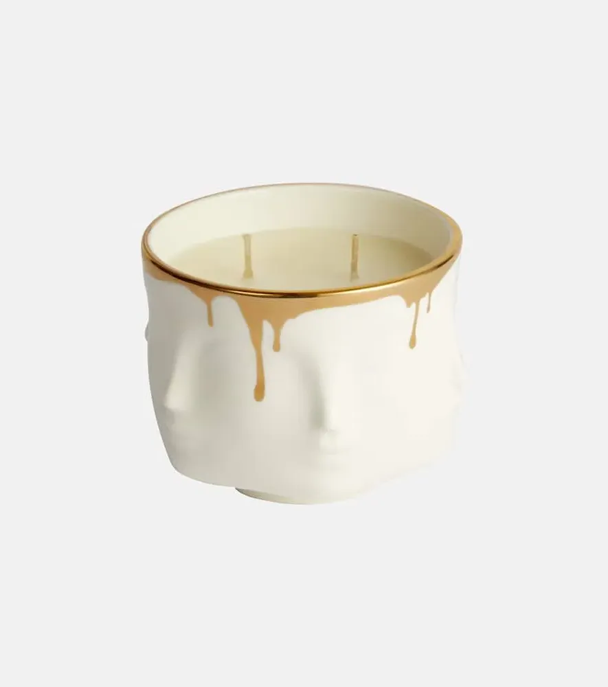 Muse Miel Scented Candle - White, Porcelain