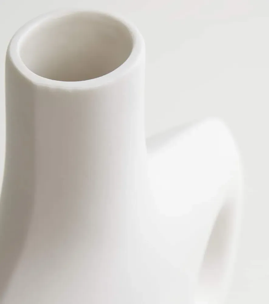Paradox Medium Vase - White, Ceramic