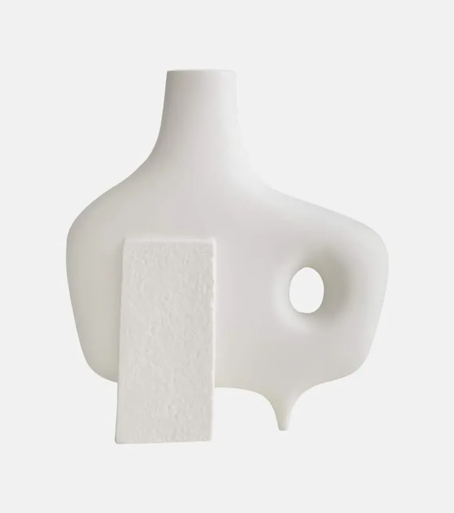 Paradox Medium Vase - White, Ceramic