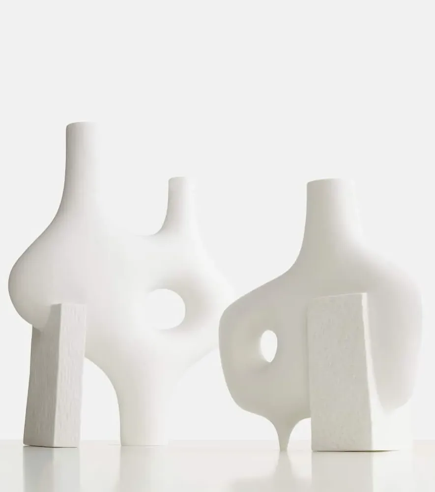 Paradox Medium Vase - White, Ceramic image