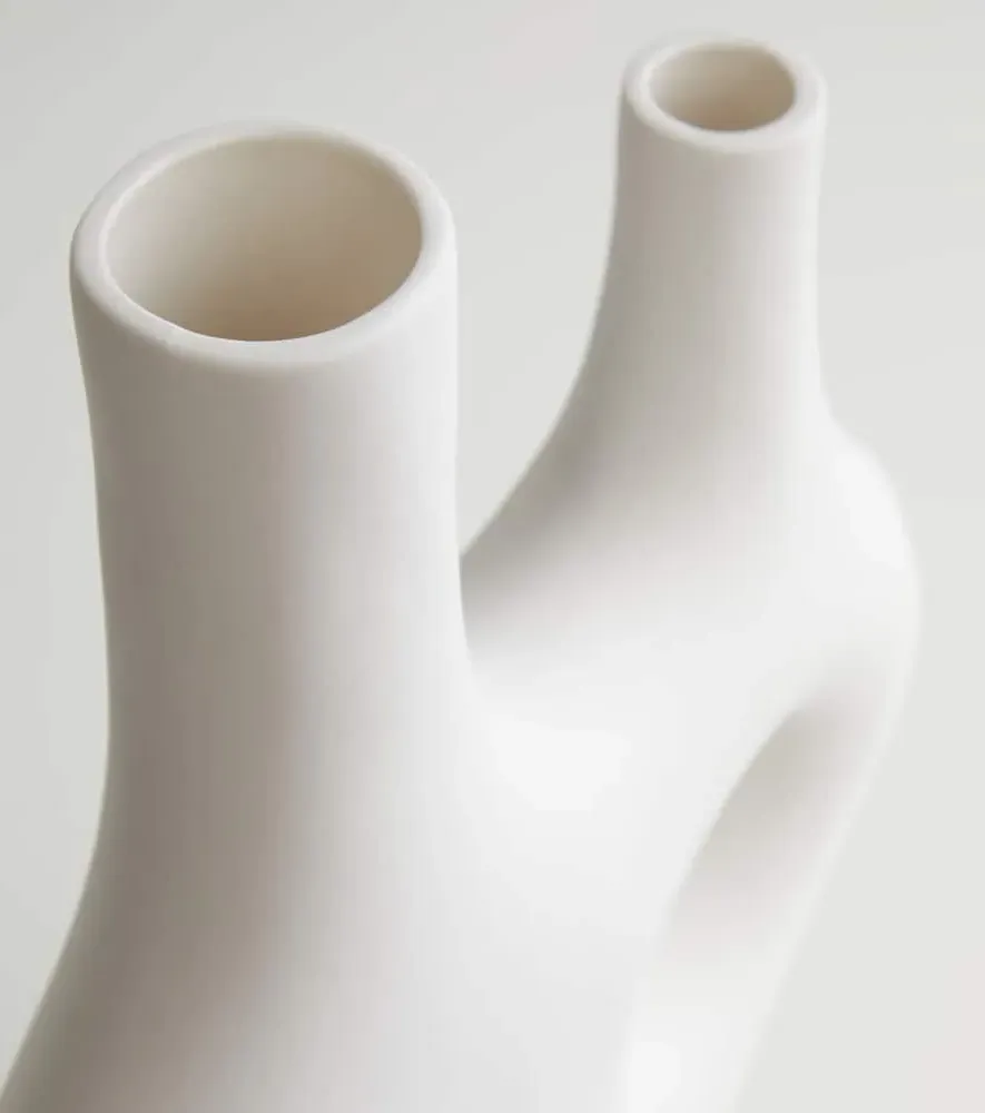 Paradox XL Vase - White, Porcelain