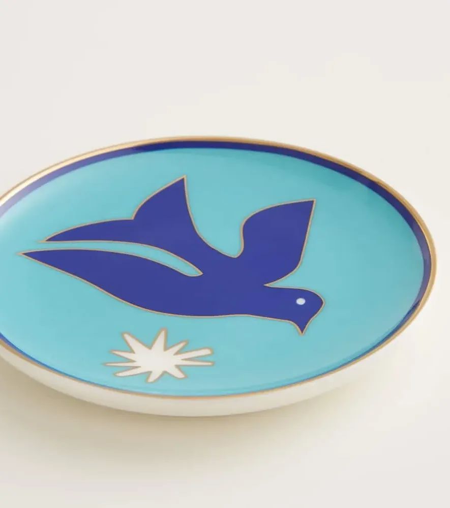 Playa Set of 4 Coasters - Multicolor, Porcelain