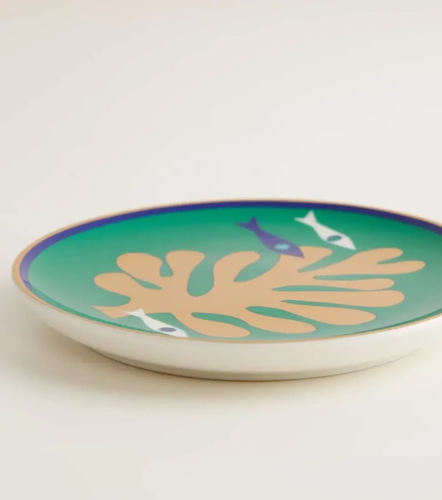 Playa Set of 4 Coasters - Multicolor, Porcelain image