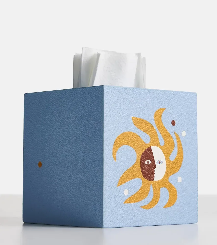 Playa Tissue Box - Leather, MDF by Mytheresa, image 4