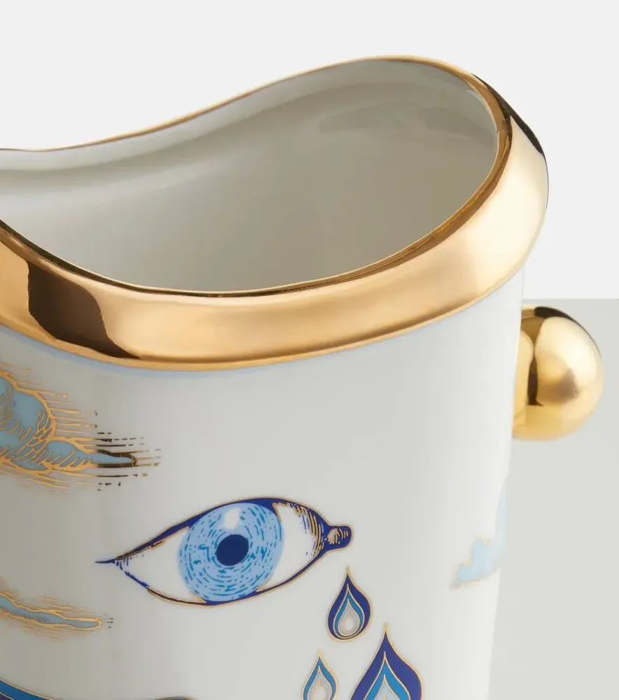 Porcelain Vase - Multicolor